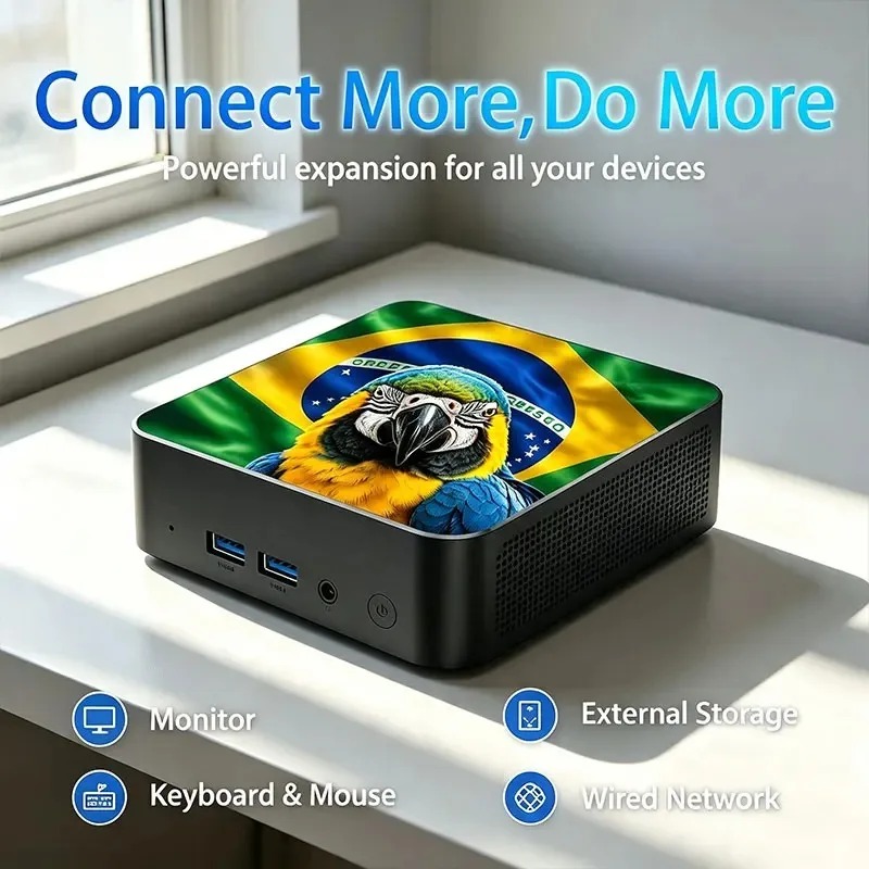 Mexico Brazil Flag Mini PC Int - Ddr3 Ram recension och pris