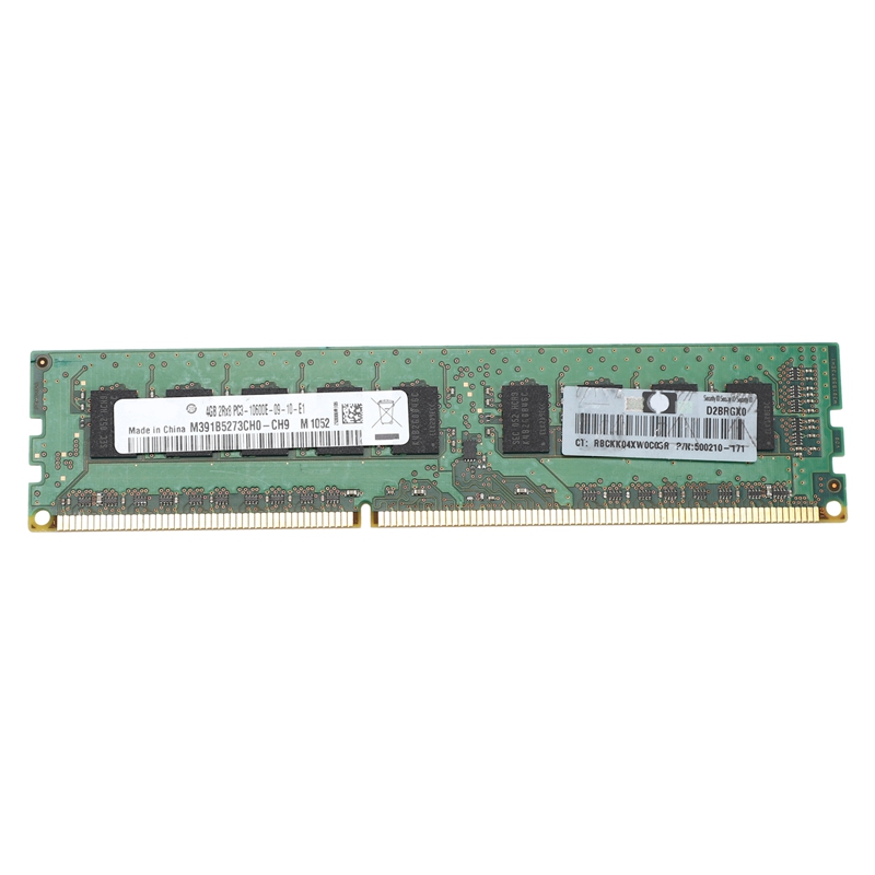 NEW 4GB 2RX8 PC3-10600E 1.5V D - Ecc Ram Server recension och pris