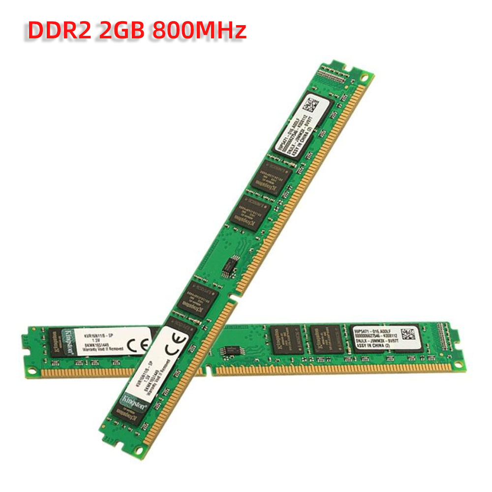 Kingston Memoria Ram Kit Deskt - Ddr2 Ram recension och pris