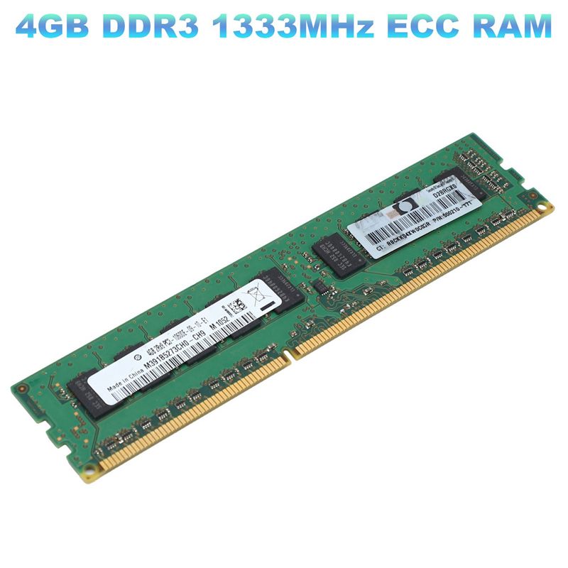 Exquisite-3X 4GB DDR3 1333Mhz  - Ecc Ram Server recension och pris