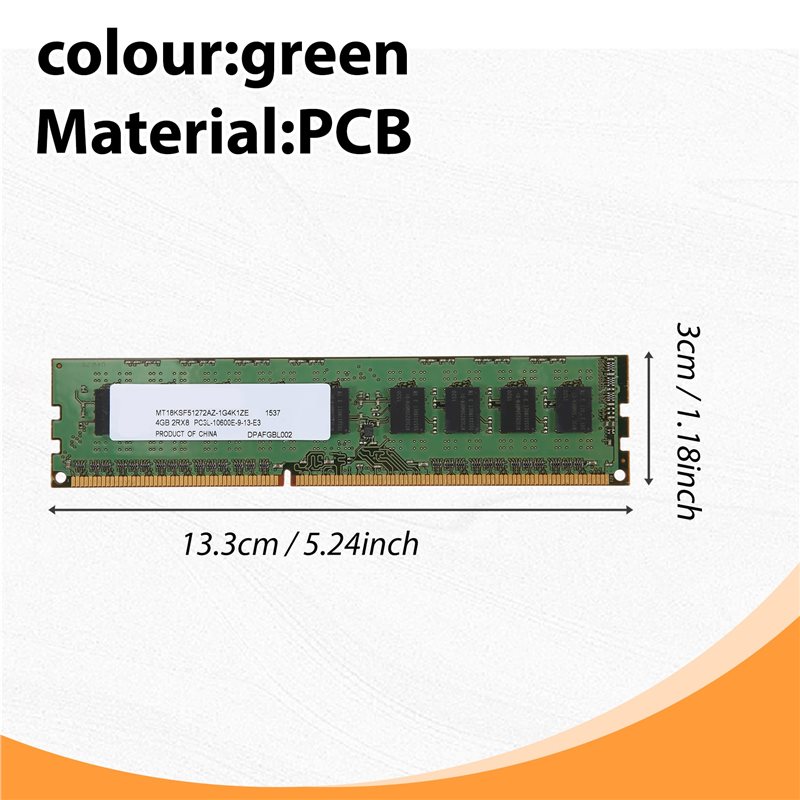 Highly Recommended 4GB 2RX8 PC - Ecc Ram Server recension och pris