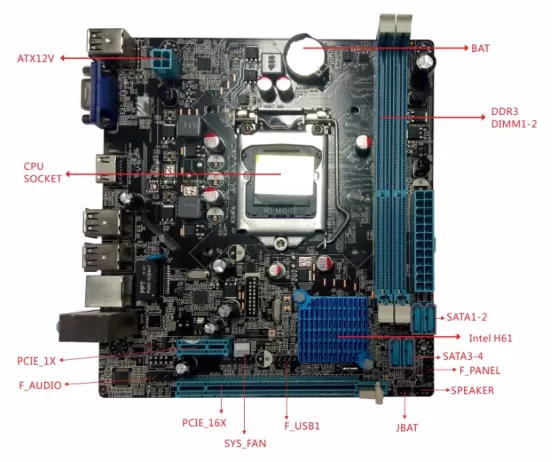 H61 ATX Power Supply LGA1150 M - Ddr3 Ram recension och pris