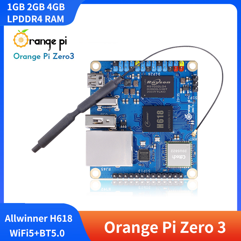 Orange Pi Zero 3 1G 1.5G 2G 4G - Ram Memory Module recension och pris