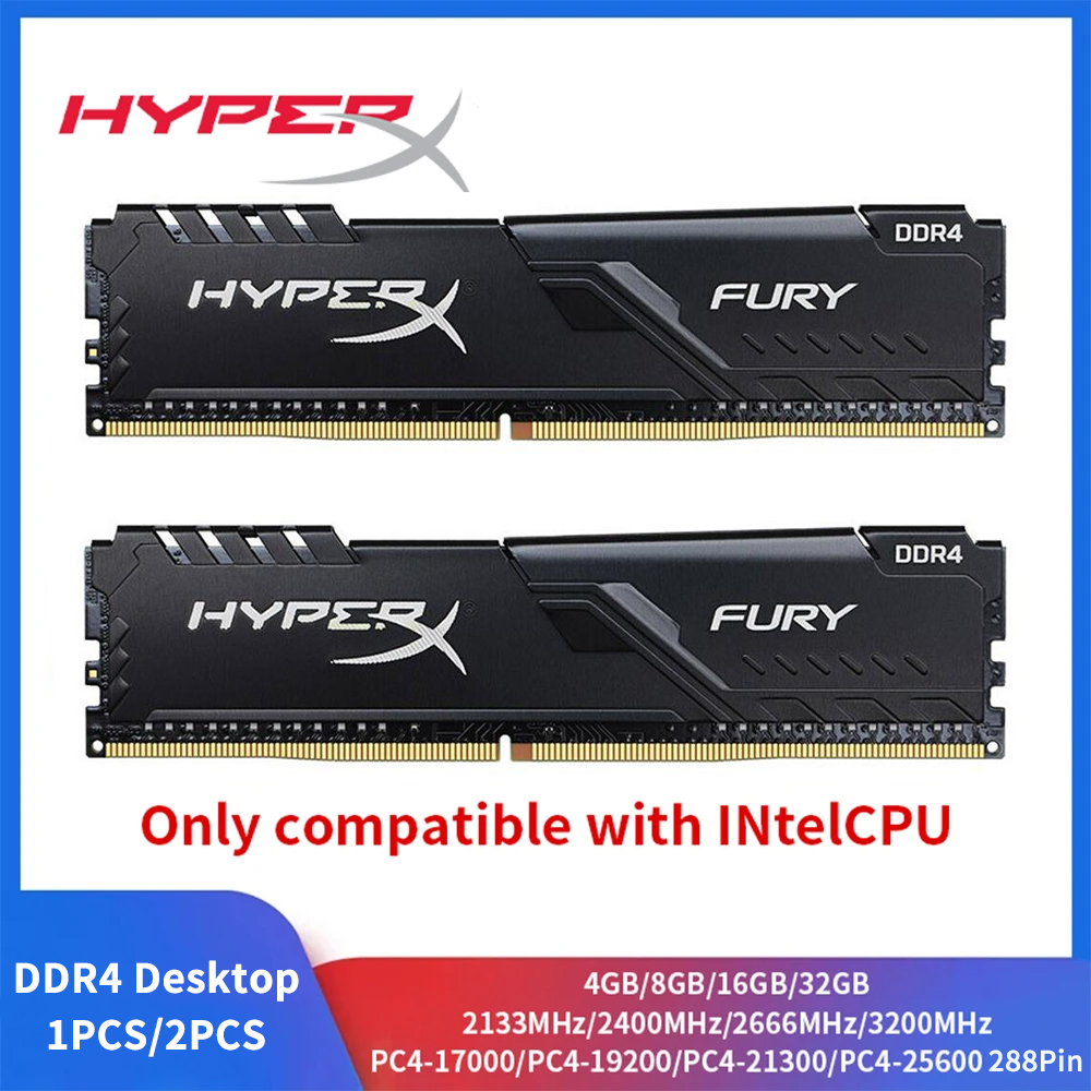 HyperX Fury Memoria DDR4 8GB 1 - Ddr4 2400Mhz recension och pris