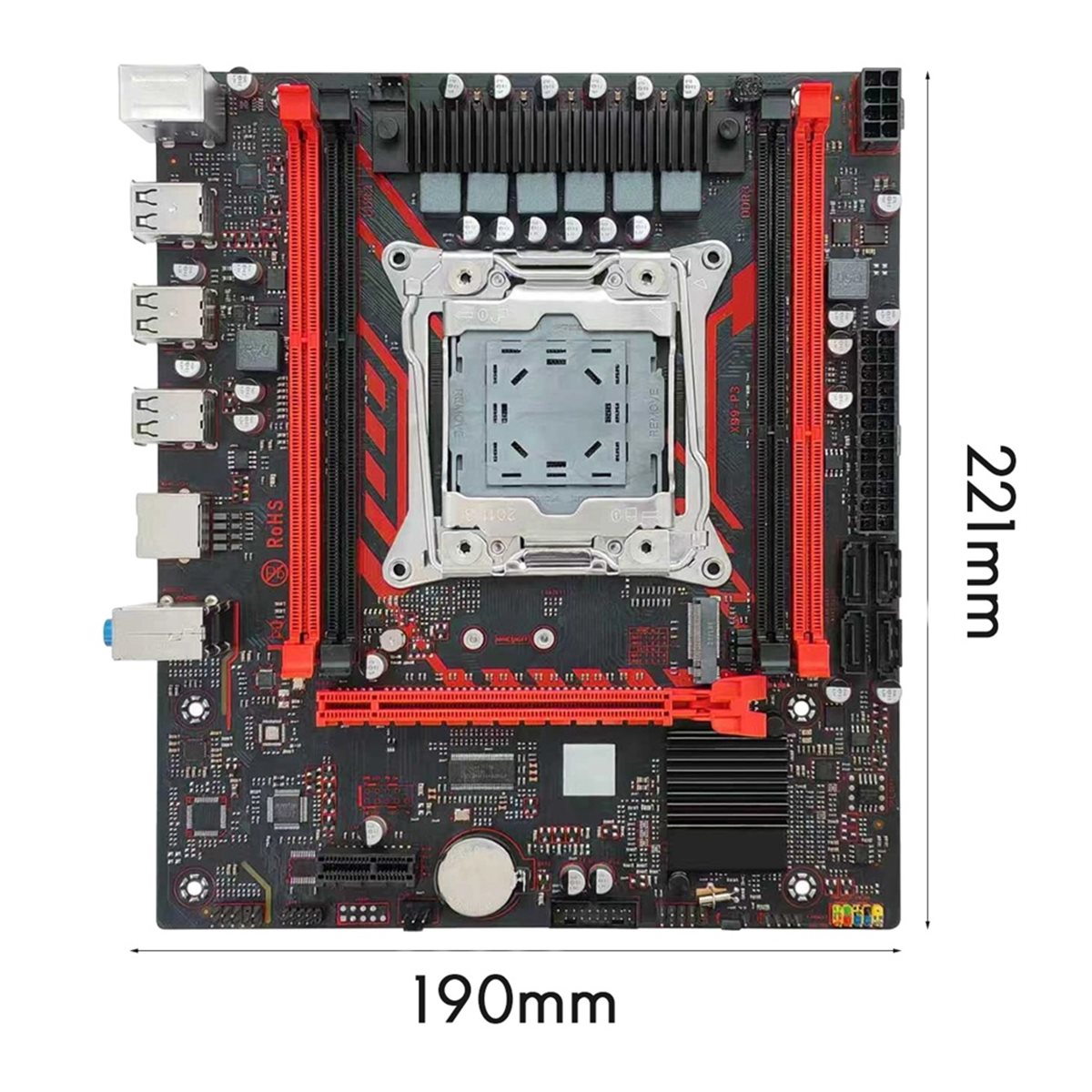 (A01R) X99 Motherboard X99 P3  - Ddr3 Ram recension och pris