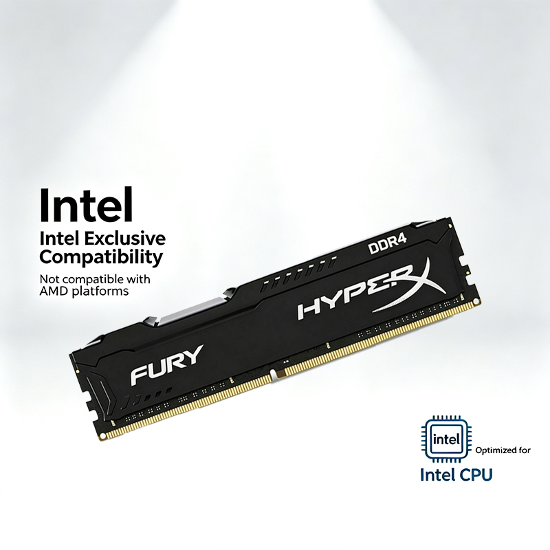HyperX Fury Memoria RAM DDR4 4 - Ddr4 2400Mhz recension och pris
