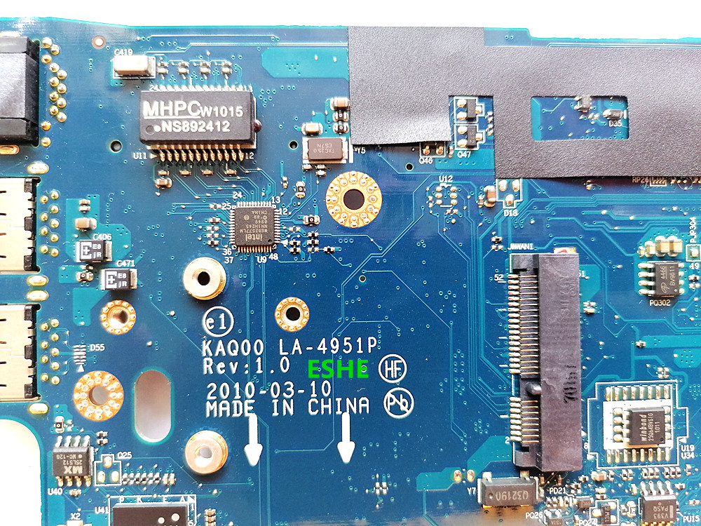 595764-001 For HP 8540P 8540W  - Ddr3 Ram recension och pris